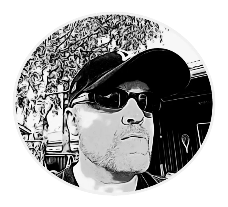portrait of author of this blog